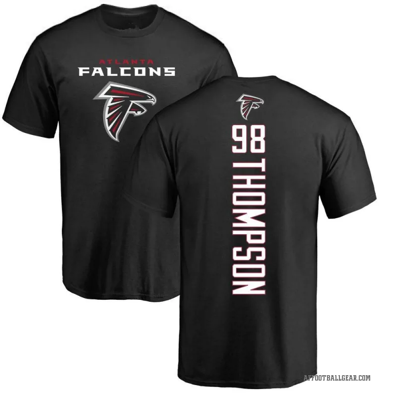 Anterio Thompson Men's Black Atlanta Falcons Backer T-Shirt -