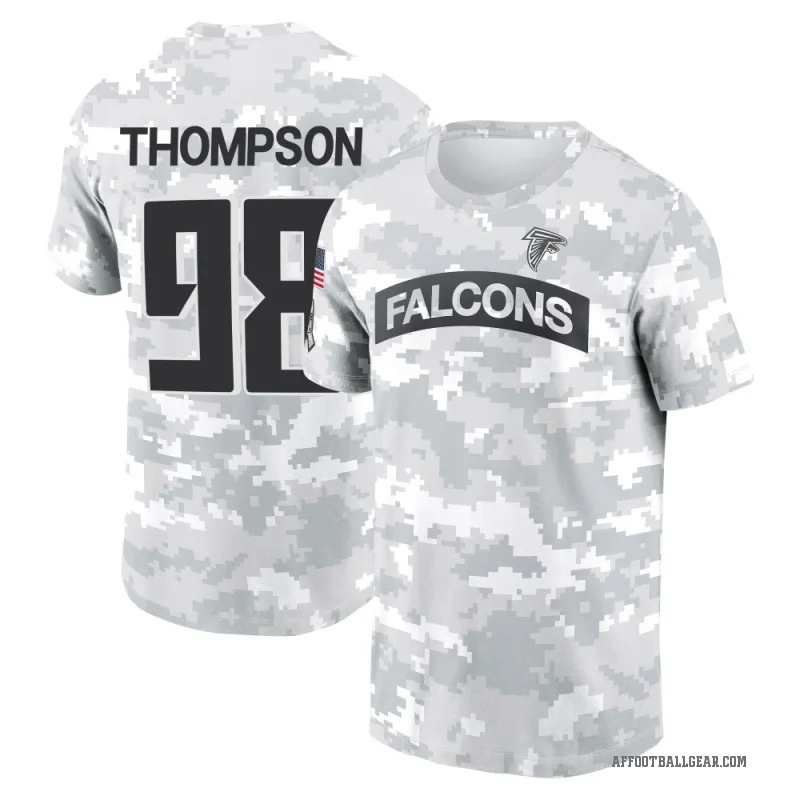 Anterio Thompson Men's Camo Atlanta Falcons Arctic 2024 Salute to Service Performance T-Shirt
