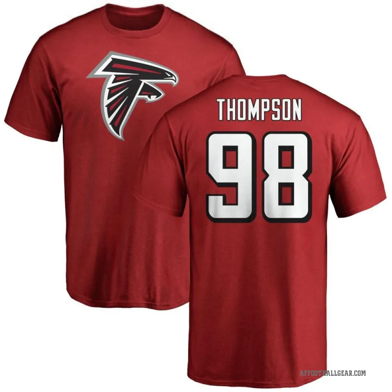 Anterio Thompson Men's Red Atlanta Falcons Logo T-Shirt -