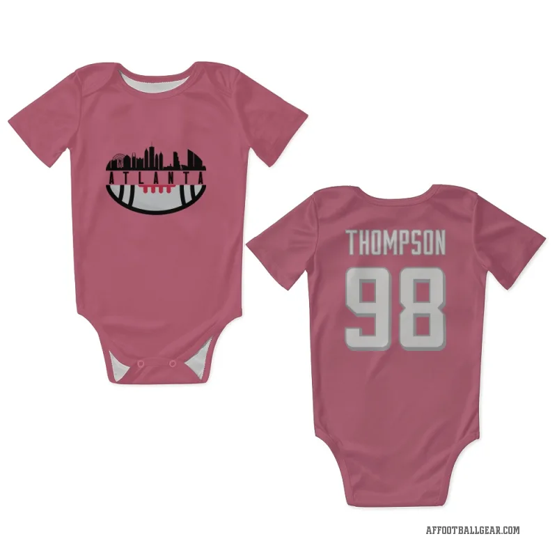Anterio Thompson  Pink Atlanta Falcons  Newborn & Infant Bodysuit