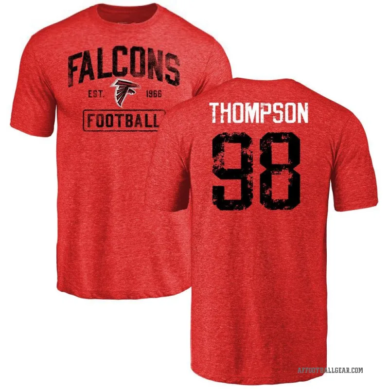 Anterio Thompson Youth Red Atlanta Falcons Distressed T-Shirt -