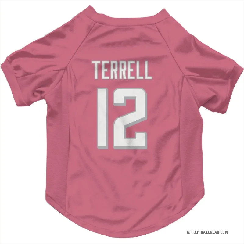 Avieon Terrell  Pink Atlanta Falcons  Cat & Dog Pet Jersey