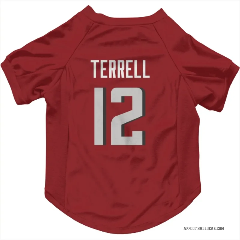 Avieon Terrell  Red Atlanta Falcons  Cat & Dog Pet Jersey