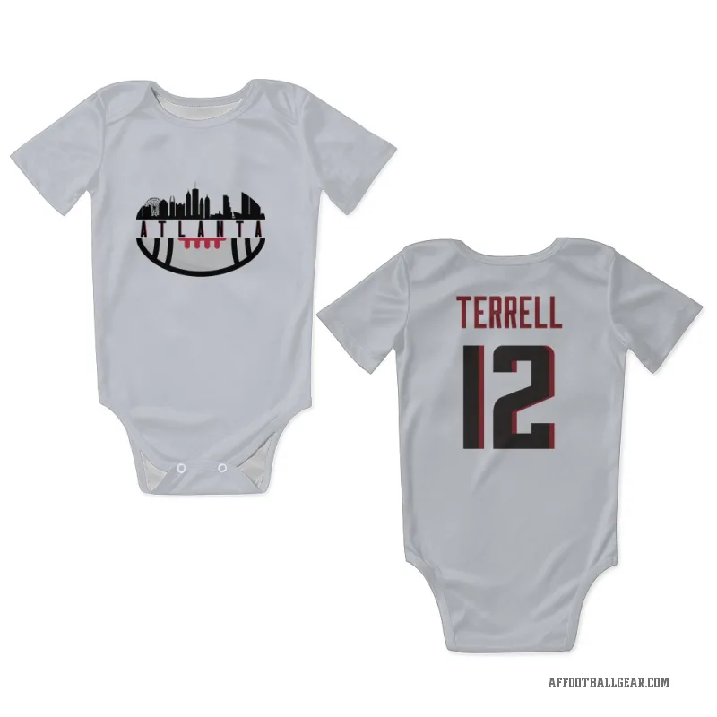 Avieon Terrell  White Atlanta Falcons  Newborn & Infant Bodysuit