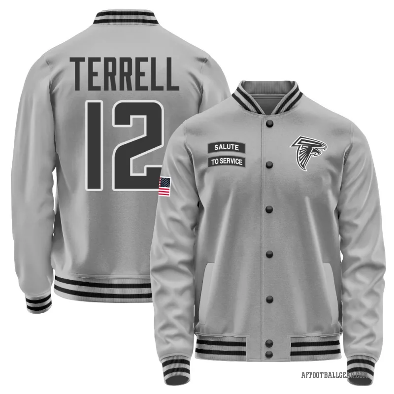 Avieon Terrell Youth Gray Atlanta Falcons Salute to Service Performance Jacket