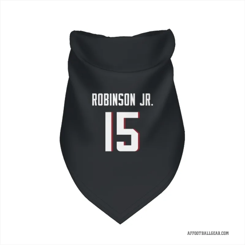Brian Robinson Jr.  Black Atlanta Falcons  Cat & Dog Pet Bandana