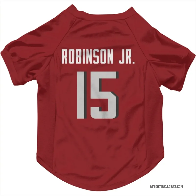 Brian Robinson Jr.  Red Atlanta Falcons  Cat & Dog Pet Jersey