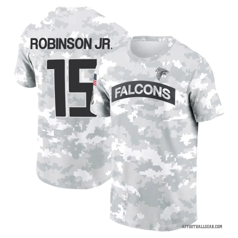 Brian Robinson Jr. Youth Camo Atlanta Falcons Arctic 2024 Salute to Service Performance T-Shirt