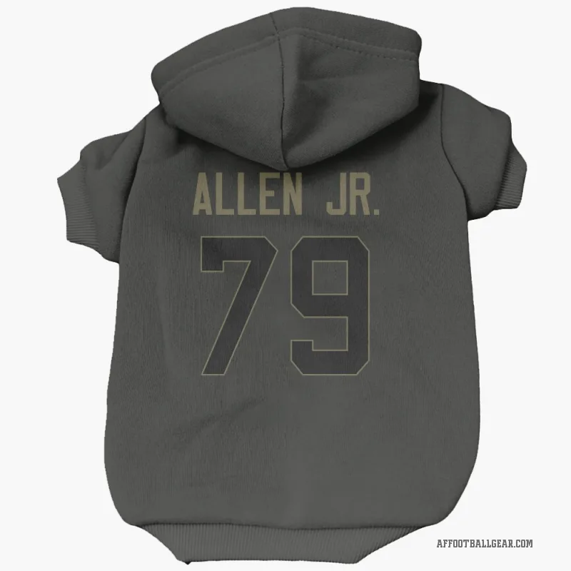 Carlos Allen Jr.  Black Atlanta Falcons  Service Cat & Dog Pet Hoodie