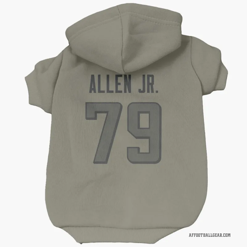 Carlos Allen Jr.  Olive Atlanta Falcons  Cat & Dog Pet Hoodie