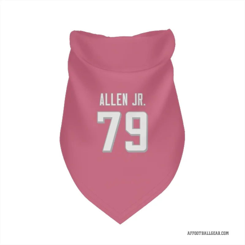 Carlos Allen Jr.  Pink Atlanta Falcons  Cat & Dog Pet Bandana