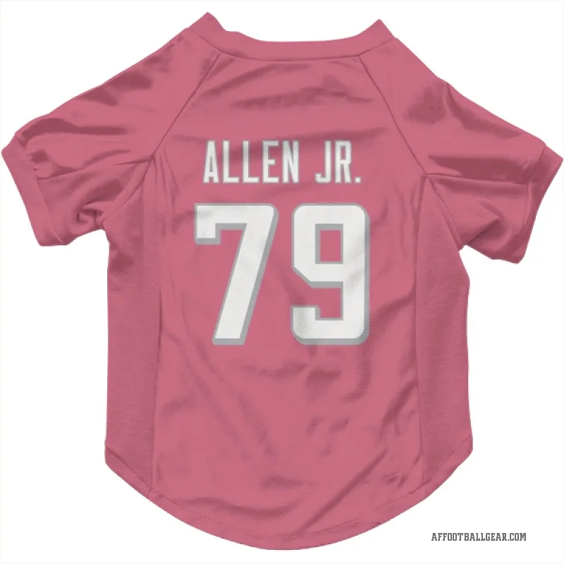 Carlos Allen Jr.  Pink Atlanta Falcons  Cat & Dog Pet Jersey