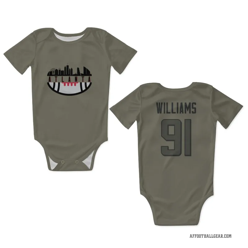 Chris Williams  Olive Atlanta Falcons  Newborn & Infant Bodysuit