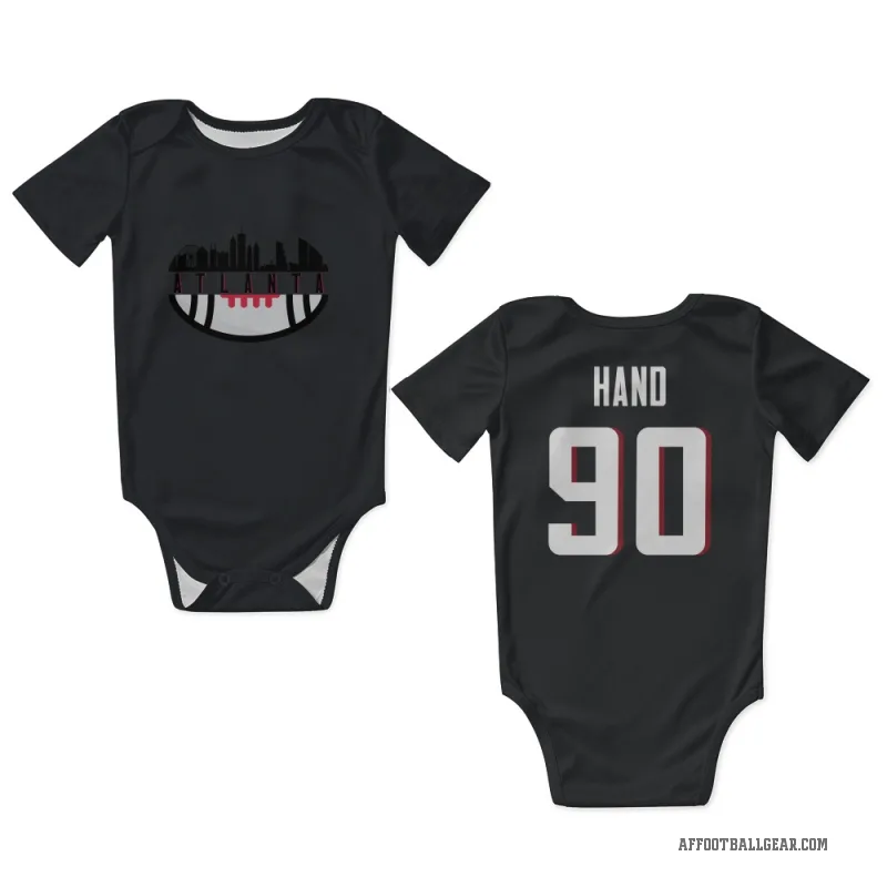 Da'Shawn Hand  Black Atlanta Falcons  Newborn & Infant Bodysuit