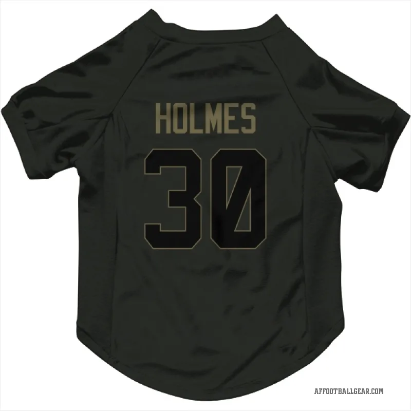 Darnay Holmes  Black Atlanta Falcons  Service Cat & Dog Pet Jersey