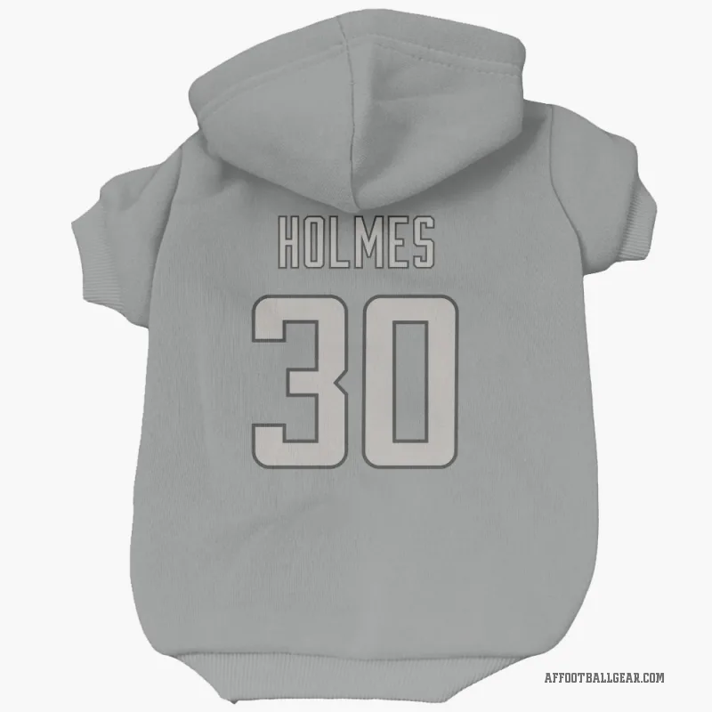 Darnay Holmes  Charcoal Atlanta Falcons  Cat & Dog Pet Hoodie