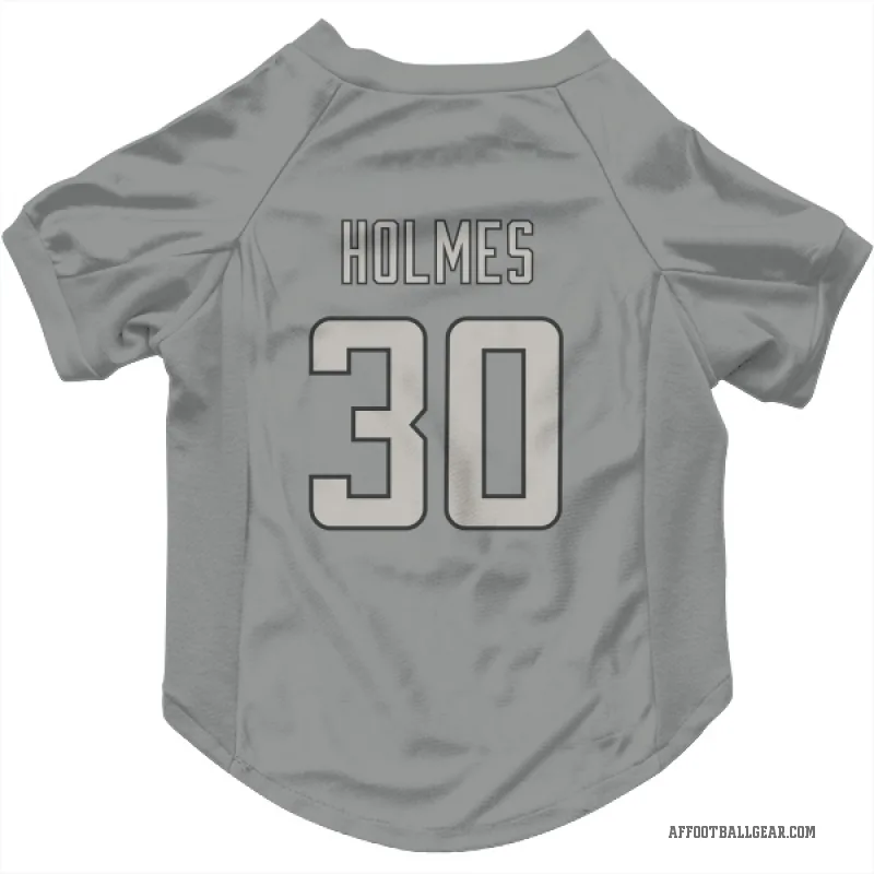 Darnay Holmes  Charcoal Atlanta Falcons  Cat & Dog Pet Jersey