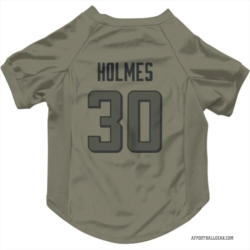 Darnay Holmes  Olive Atlanta Falcons  Cat & Dog Pet Jersey