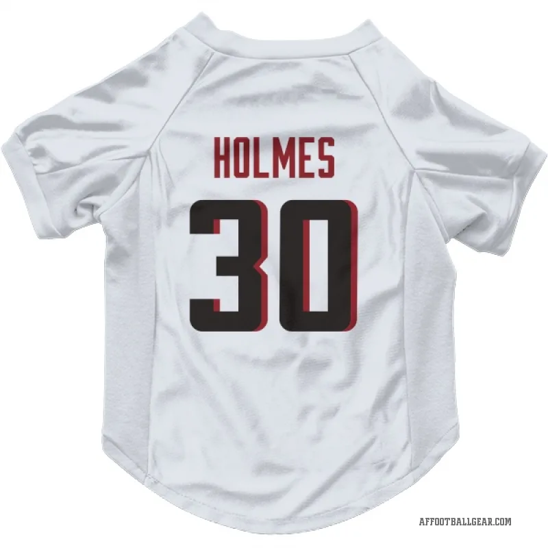 Darnay Holmes  White Atlanta Falcons  Cat & Dog Pet Jersey