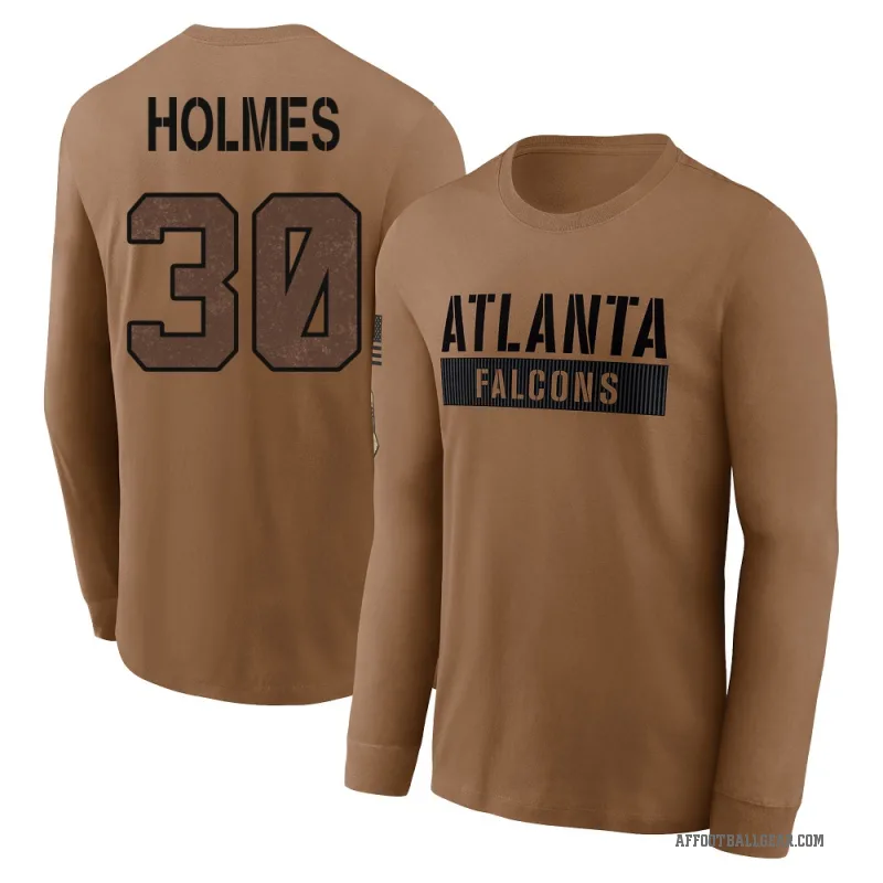 Darnay Holmes Youth Brown Atlanta Falcons 2023 Salute To Service Long Sleeve T-Shirt