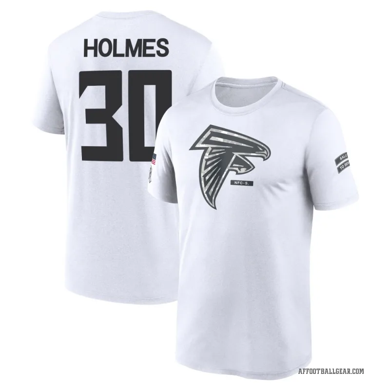 Darnay Holmes Youth White Atlanta Falcons 2024 Salute to Service Performance T-Shirt