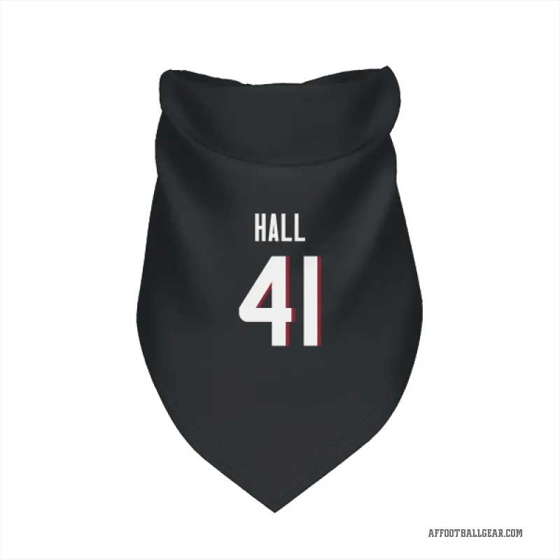 Darren Hall  Black Atlanta Falcons  Cat & Dog Pet Bandana