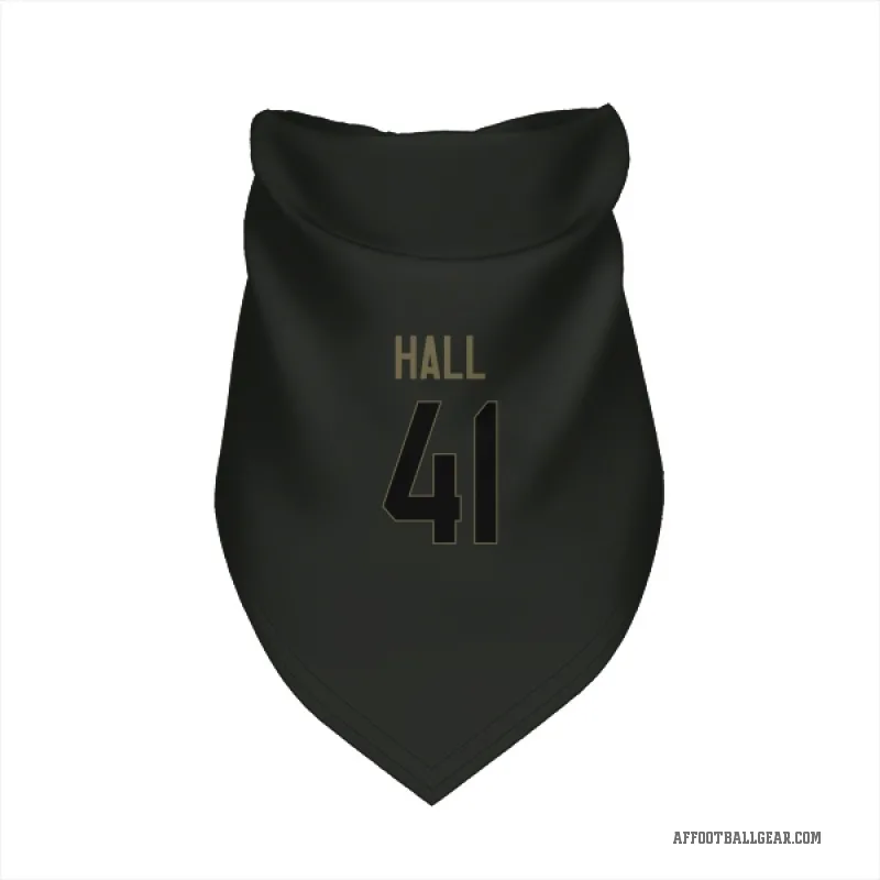 Darren Hall  Black Atlanta Falcons  Service Cat & Dog Pet Bandana