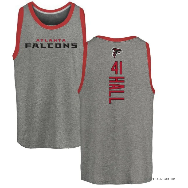 Darren Hall Men's Ash Atlanta Falcons Backer Tank Top -