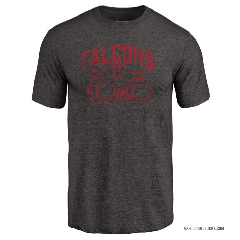 Darren Hall Men's Black Atlanta Falcons Flanker T-Shirt -