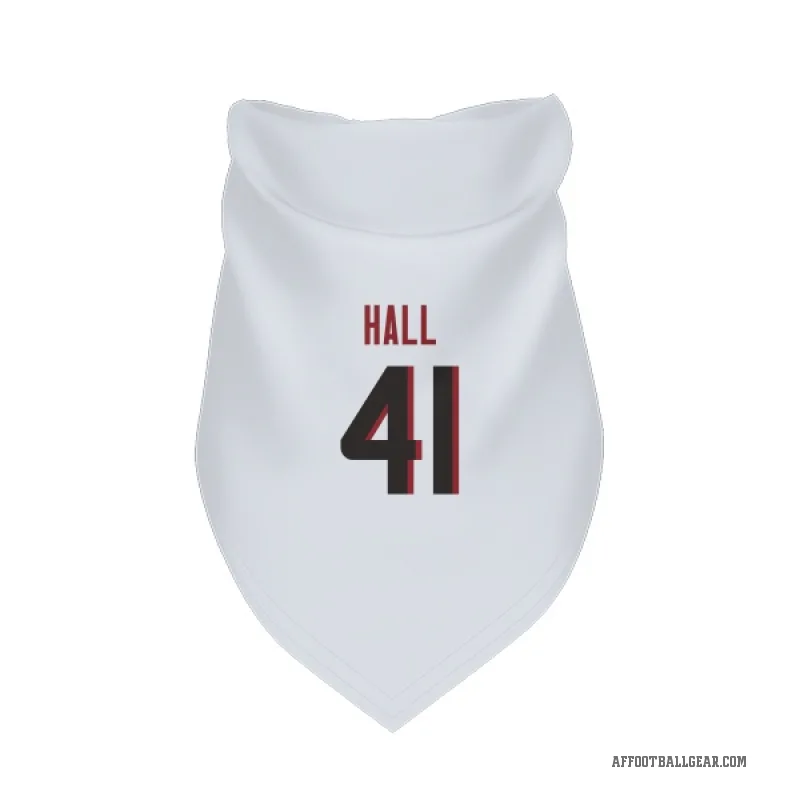 Darren Hall  White Atlanta Falcons  Cat & Dog Pet Bandana