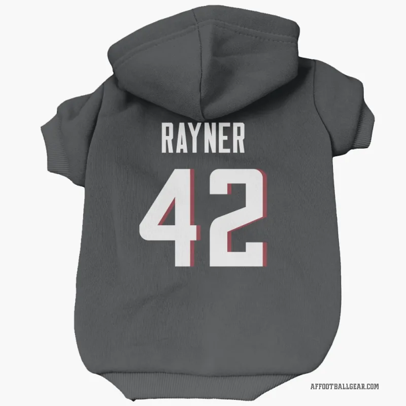 Daveren Rayner  Black Atlanta Falcons  Cat & Dog Pet Hoodie