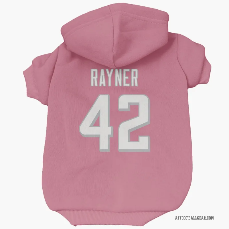Daveren Rayner  Pink Atlanta Falcons  Cat & Dog Pet Hoodie