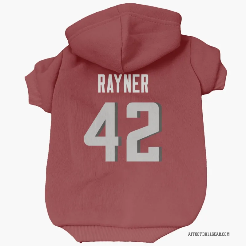 Daveren Rayner  Red Atlanta Falcons  Cat & Dog Pet Hoodie