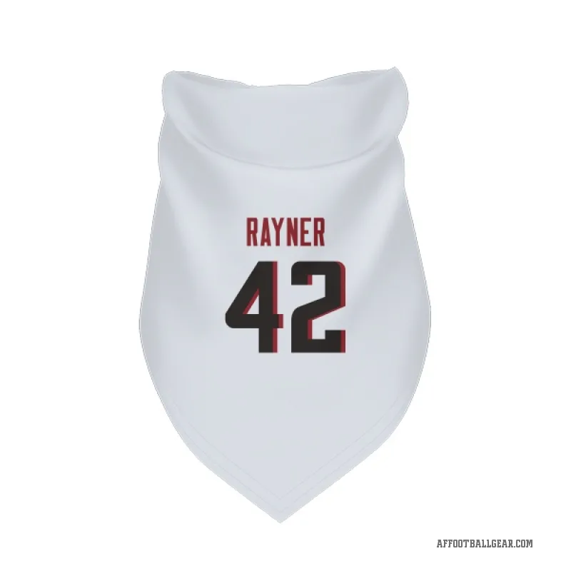 Daveren Rayner  White Atlanta Falcons  Cat & Dog Pet Bandana