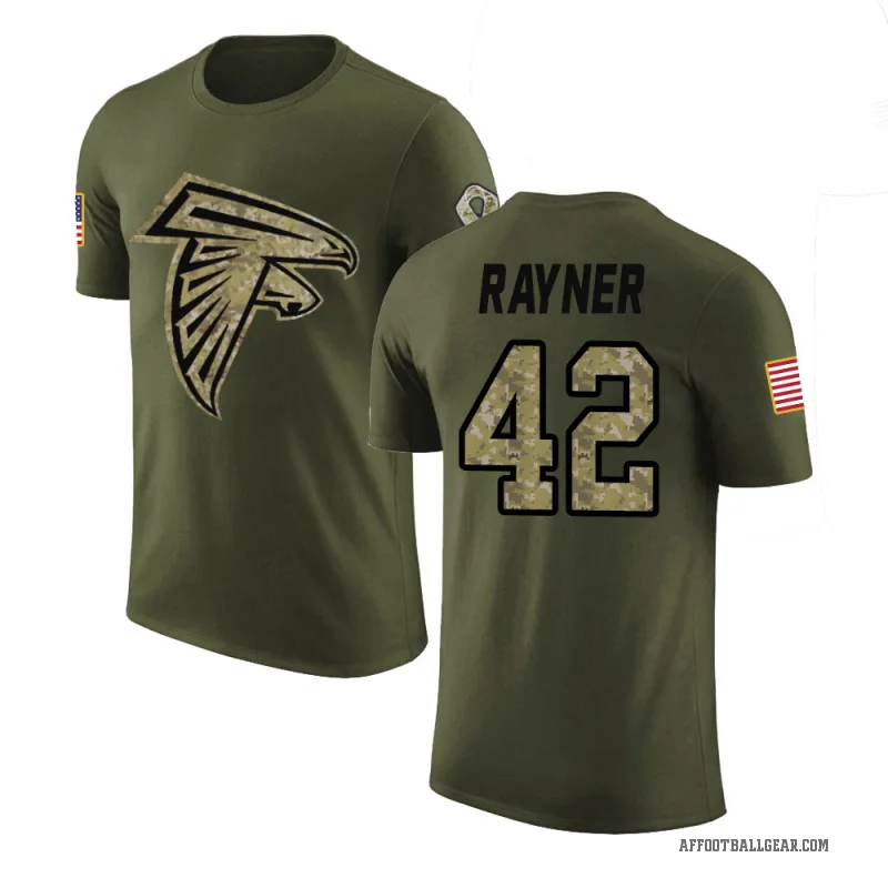 Daveren Rayner Youth Olive Atlanta Falcons Salute to Service T-Shirt