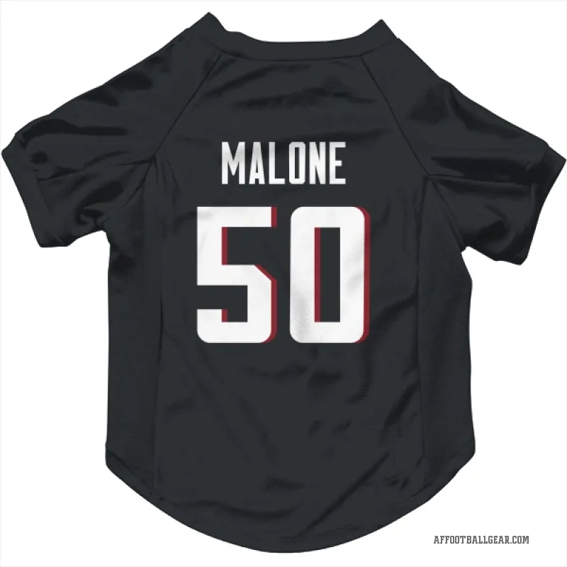 DeAngelo Malone  Black Atlanta Falcons  Cat & Dog Pet Jersey