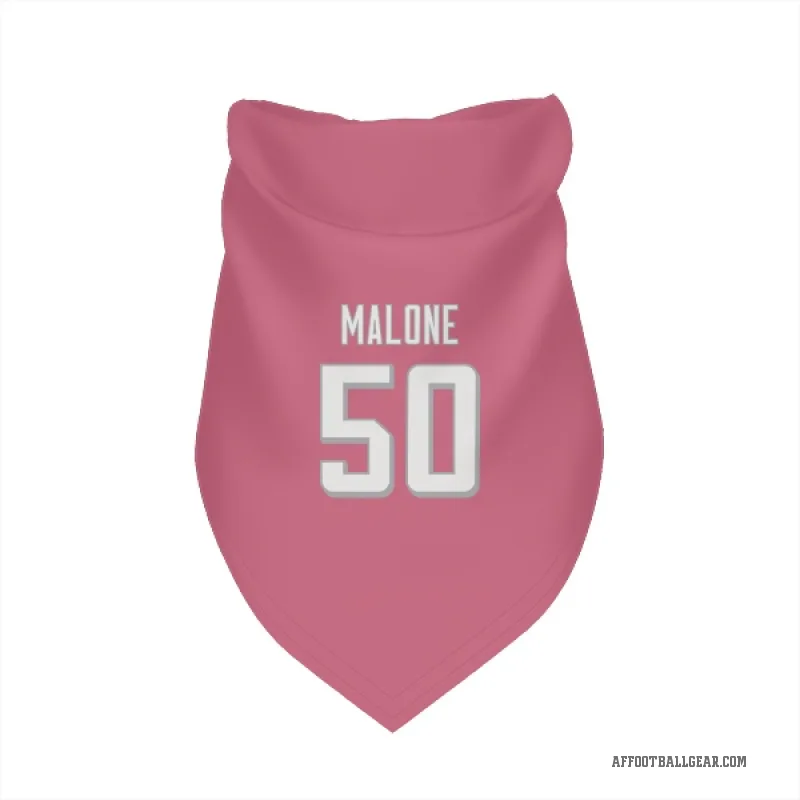 DeAngelo Malone  Pink Atlanta Falcons  Cat & Dog Pet Bandana