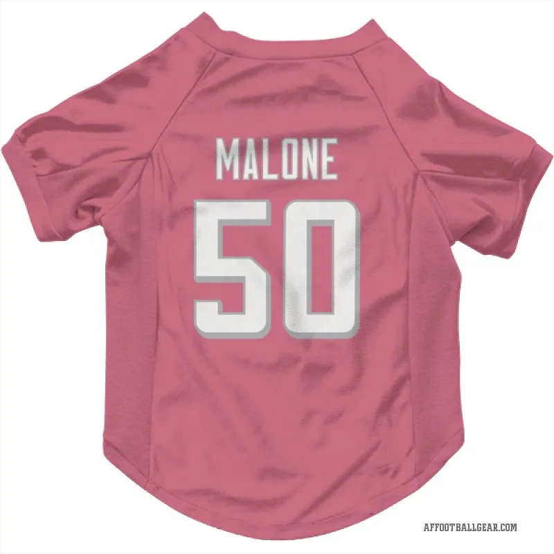 DeAngelo Malone  Pink Atlanta Falcons  Cat & Dog Pet Jersey