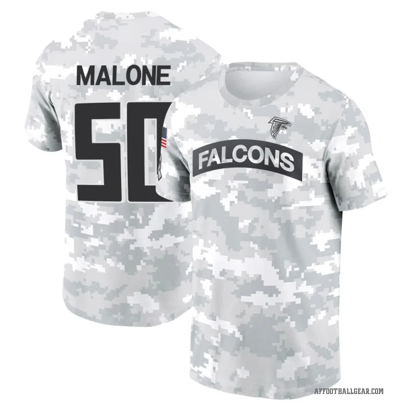DeAngelo Malone Youth Camo Atlanta Falcons Arctic 2024 Salute to Service Performance T-Shirt