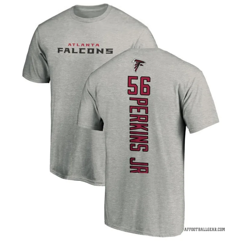 Harold Perkins Jr. Men's Ash Atlanta Falcons Backer T-Shirt -