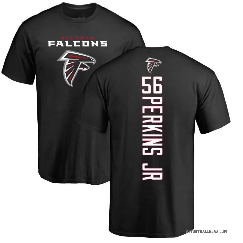 Harold Perkins Jr. Men's Black Atlanta Falcons Backer T-Shirt -