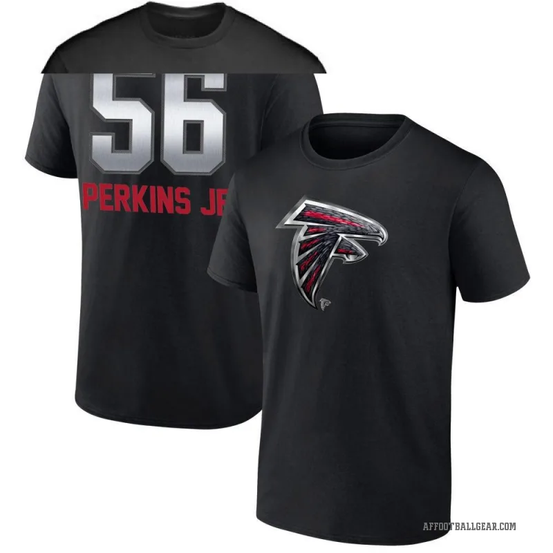 Harold Perkins Jr. Men's Black Atlanta Falcons Midnight Mascot T-Shirt -