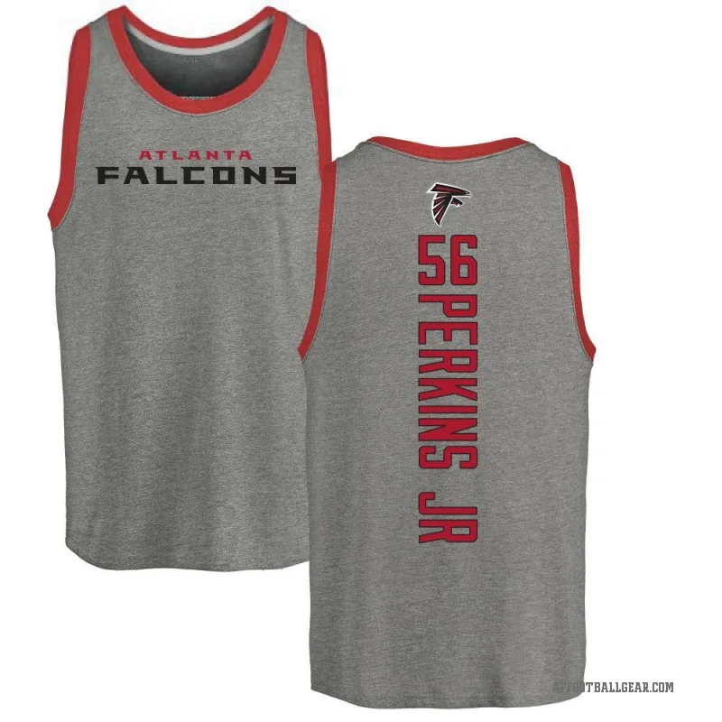 Harold Perkins Jr. Youth Ash Atlanta Falcons Backer Tank Top -