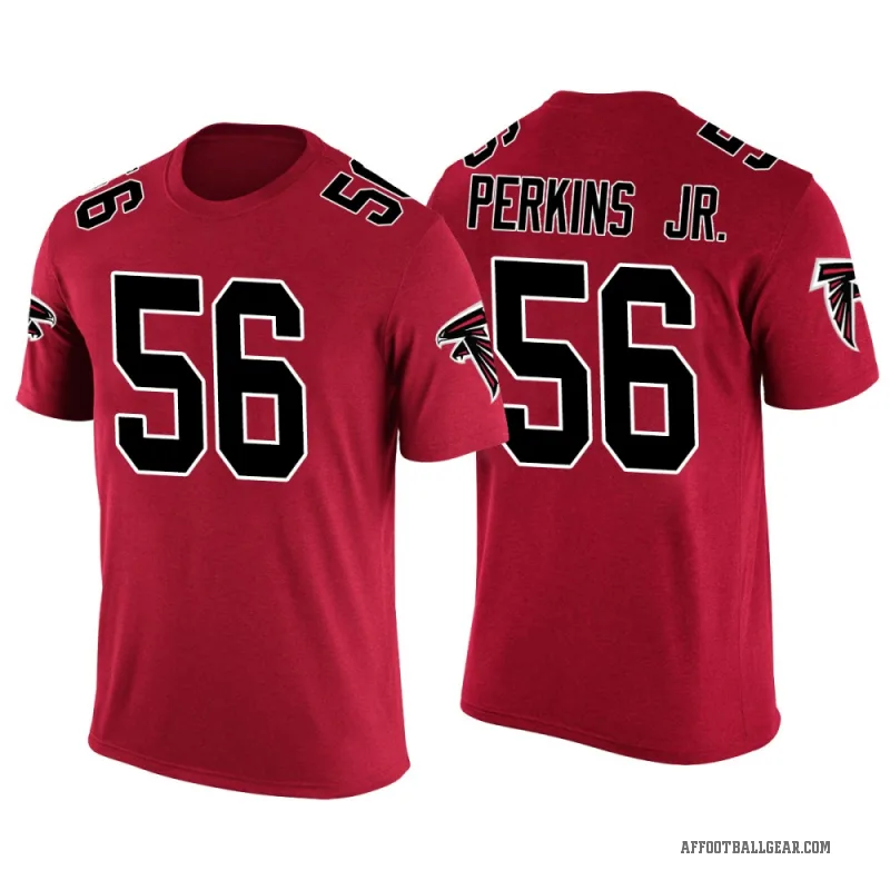 Harold Perkins Jr. Youth Red Atlanta Falcons Color Rush T-Shirt