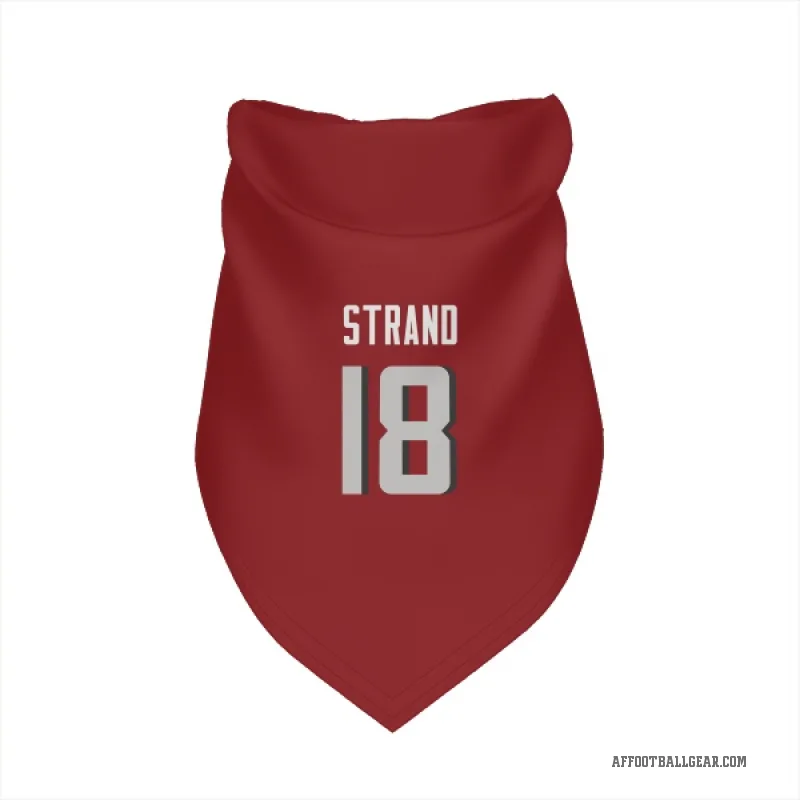 Jack Strand  Red Atlanta Falcons  Cat & Dog Pet Bandana