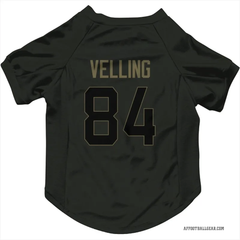 Jack Velling  Black Atlanta Falcons  Service Cat & Dog Pet Jersey