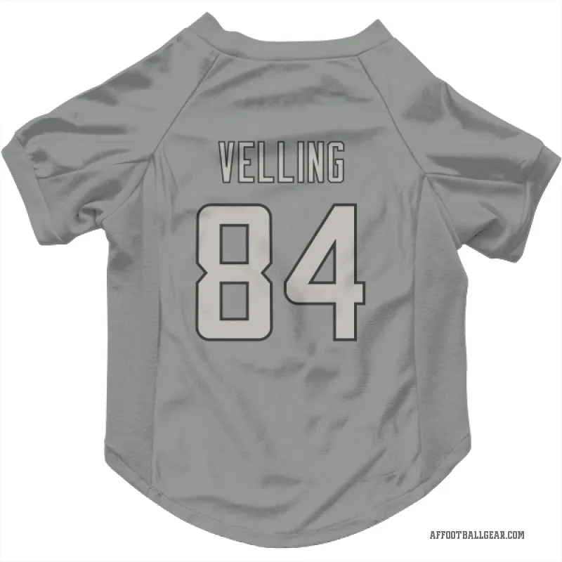 Jack Velling  Charcoal Atlanta Falcons  Cat & Dog Pet Jersey