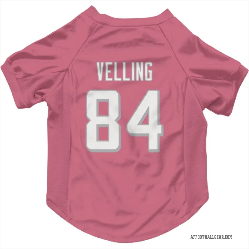 Jack Velling  Pink Atlanta Falcons  Cat & Dog Pet Jersey