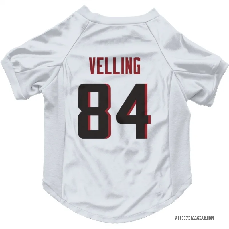 Jack Velling  White Atlanta Falcons  Cat & Dog Pet Jersey