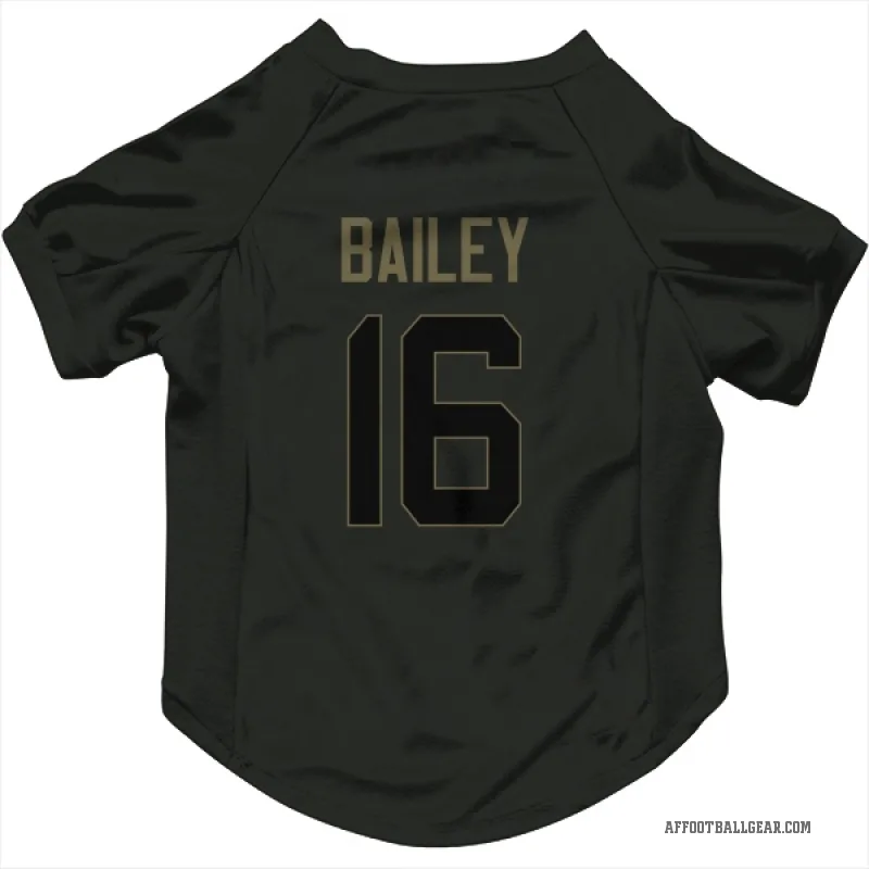 Jake Bailey  Black Atlanta Falcons  Service Cat & Dog Pet Jersey